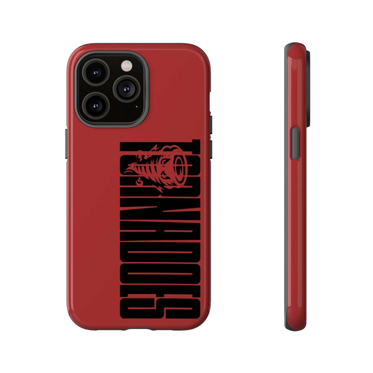 Tornado Tough Phone Case — Bold Storm Graphic Protective Cover