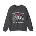 Spooky Mom Club Sweatshirt — “Caffeine Required” Halloween Crewneck
