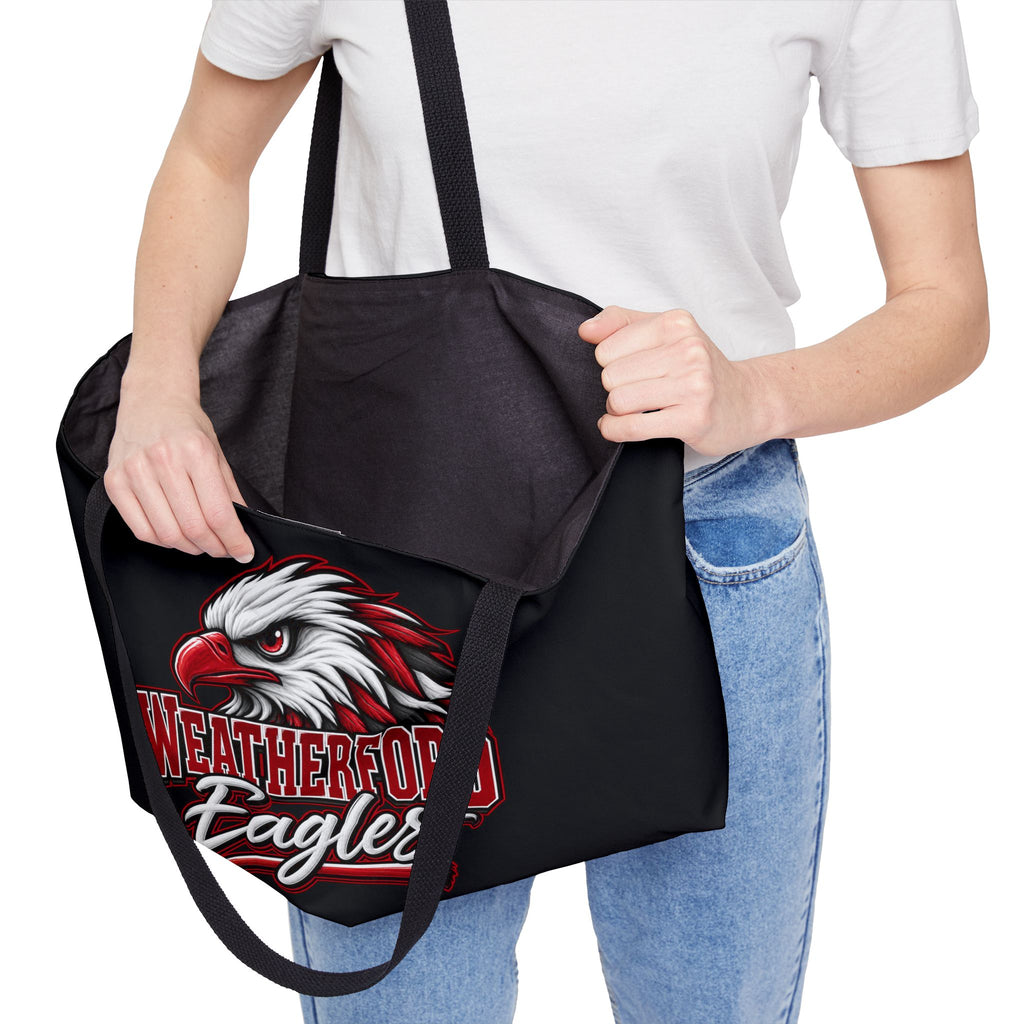 Weekender Tote — Weatherford Eagles Mascot Logo Bag