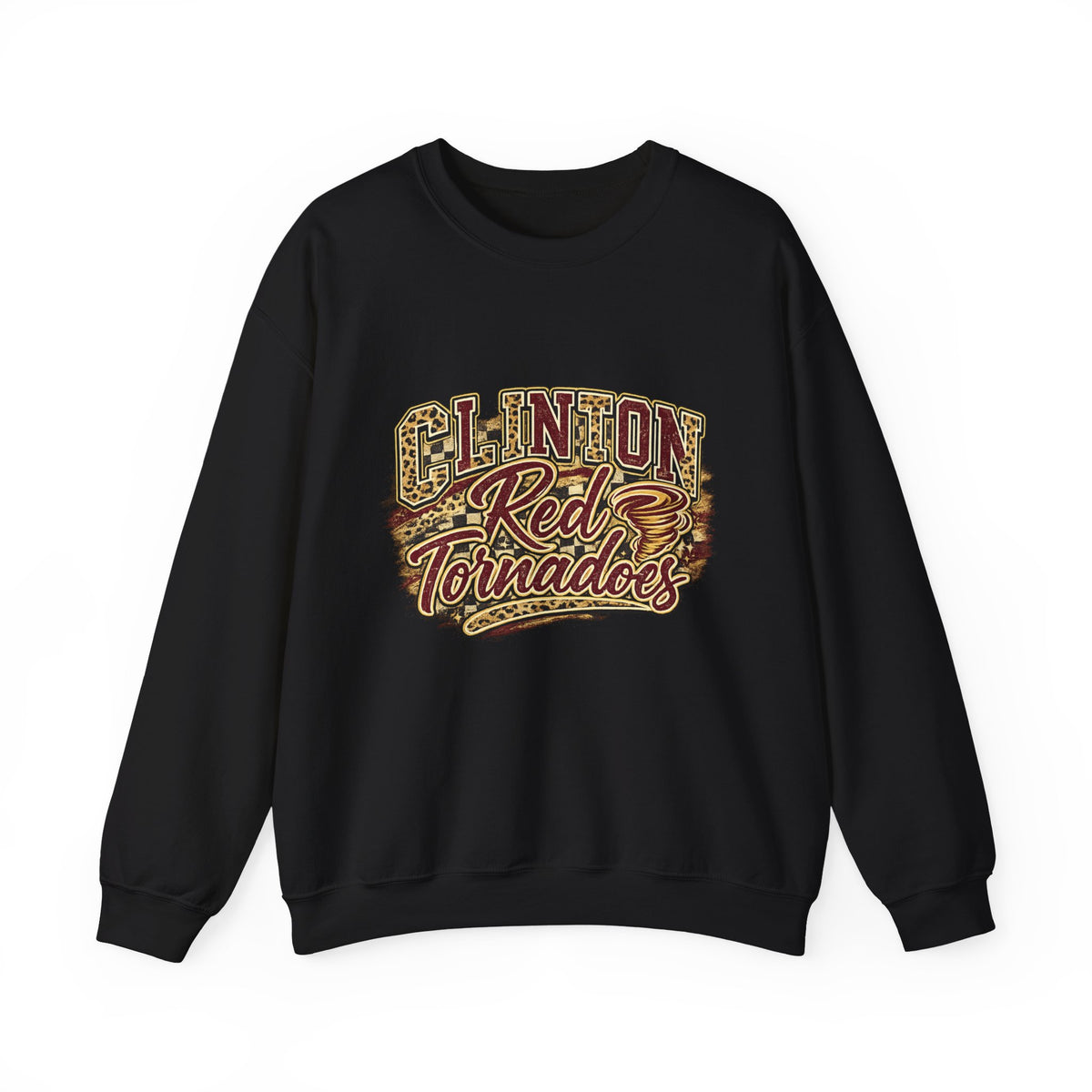 Clinton Red Tornados Crewneck Sweatshirt