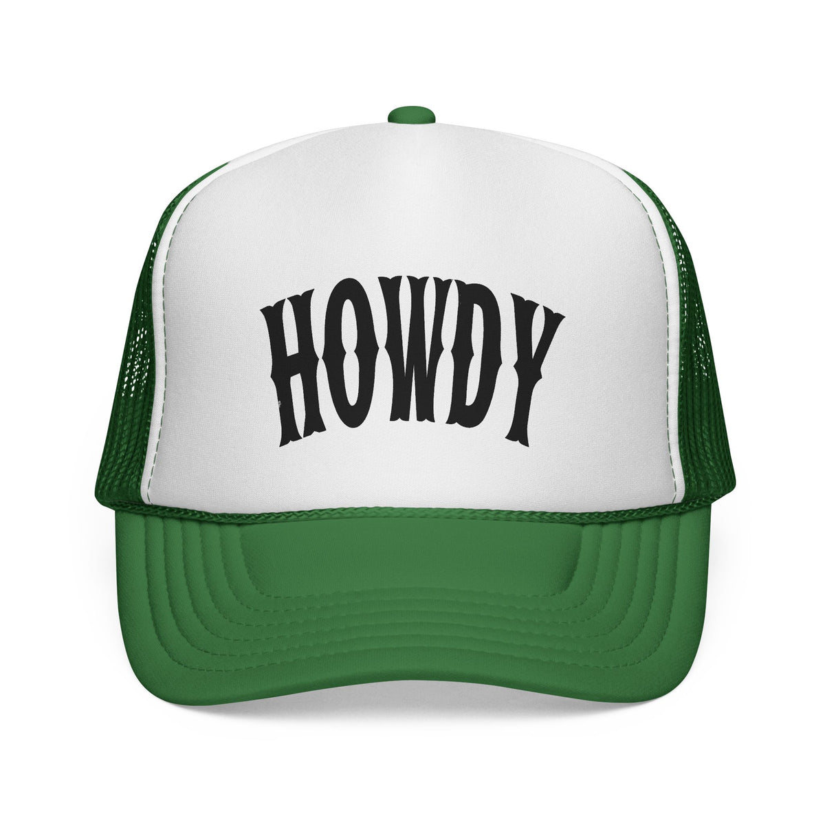 Howdy Trucker Cap — Retro Western Mesh Hat