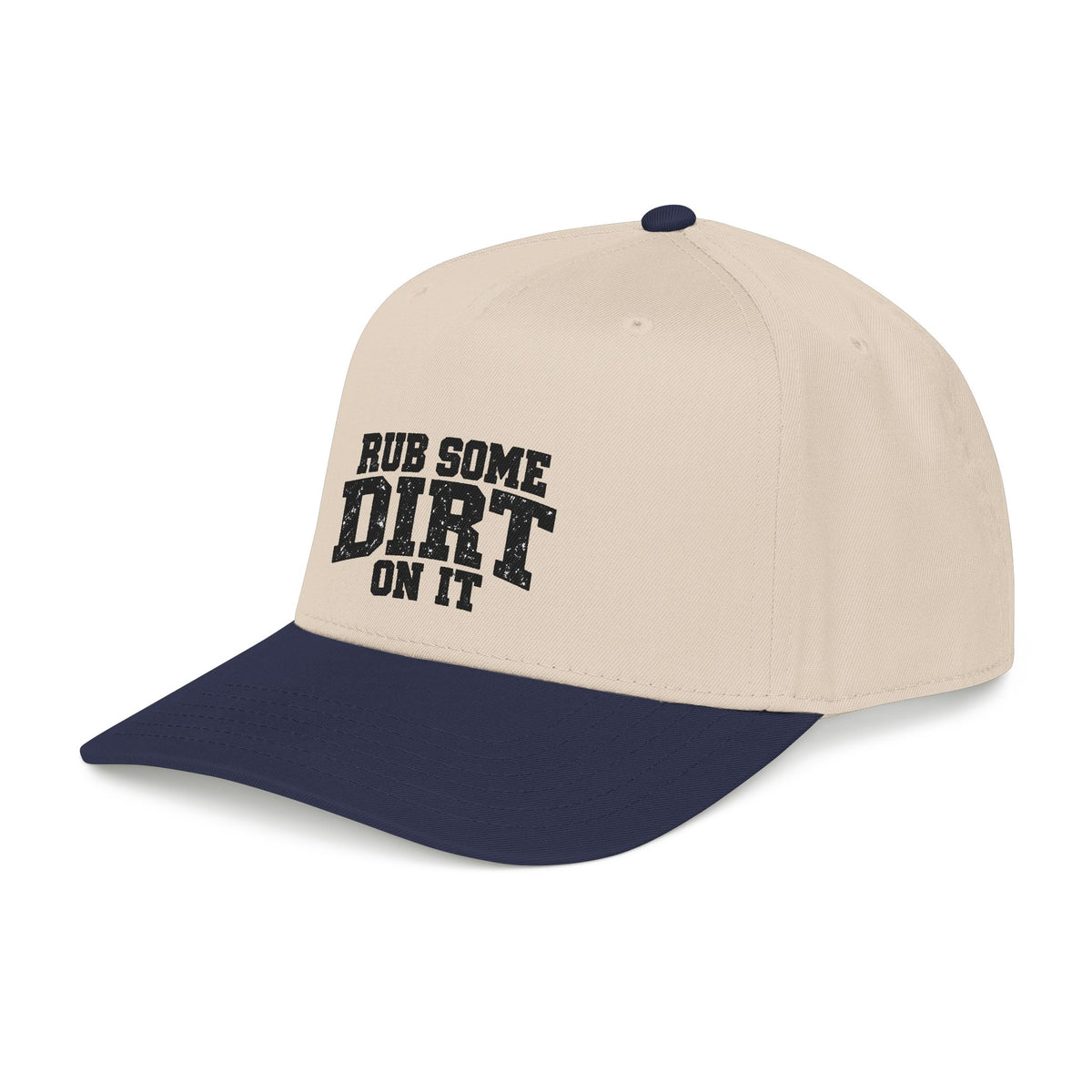 'Rub Some Dirt On It' Mid Profile Baseball Cap – Vintage Outdoor Hunting Trucking Hat