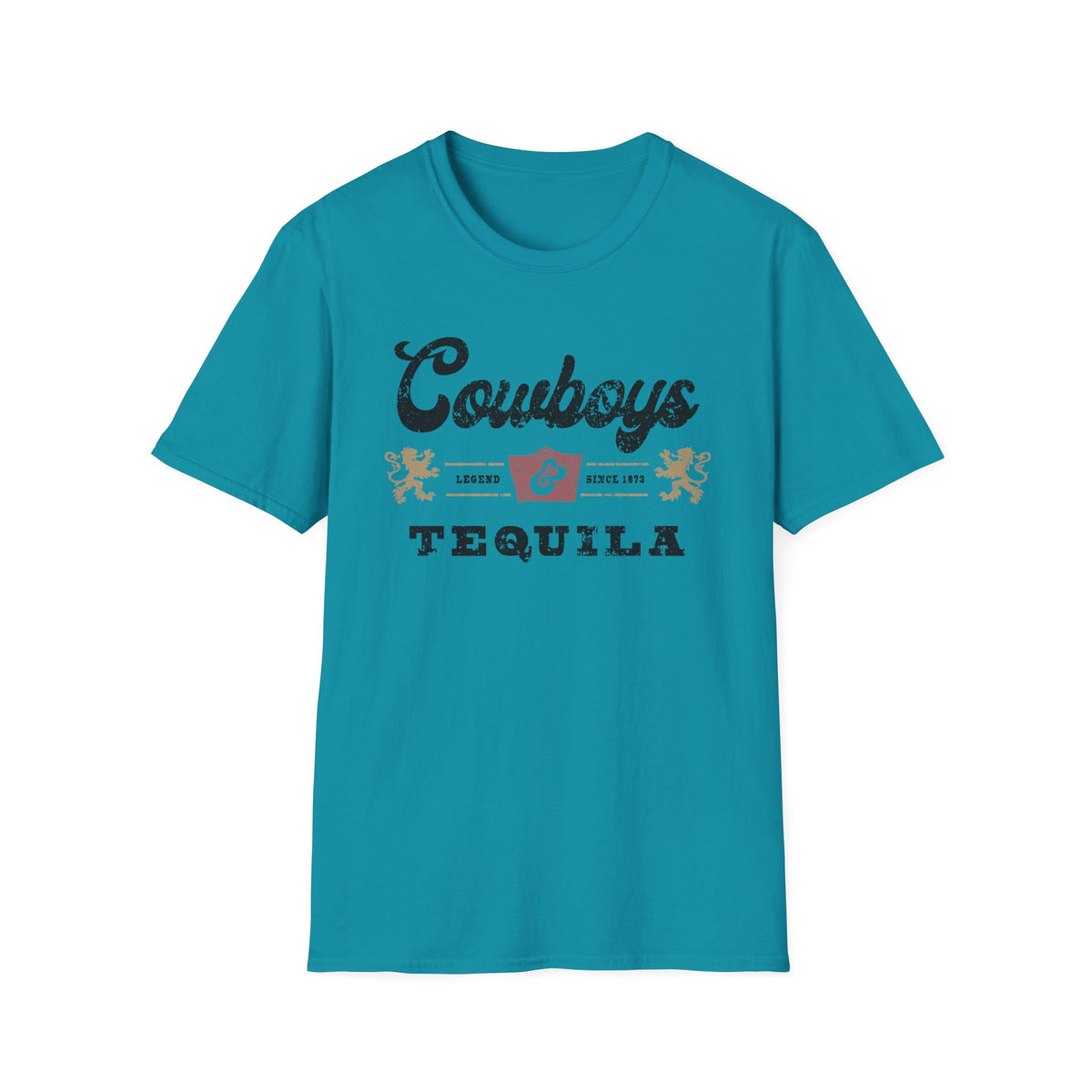 Cowboys & Tequila T-Shirt — Vintage Western Graphic Tee