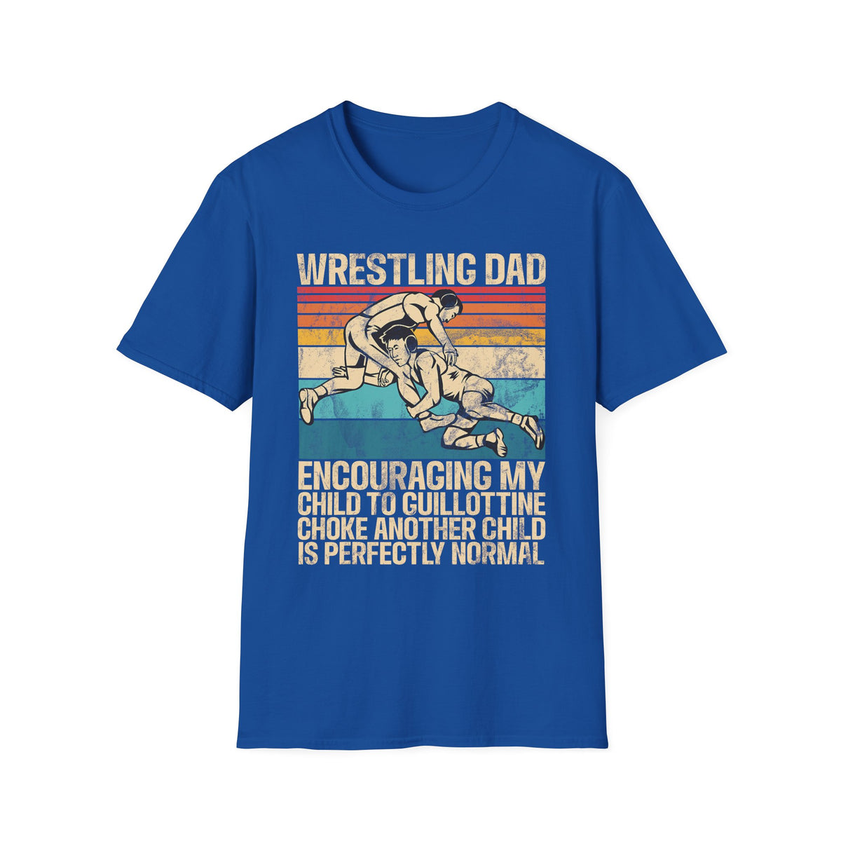 Wrestling Dad T-Shirt – Vintage Retro Wrestling Design for Proud Coaches & Parents