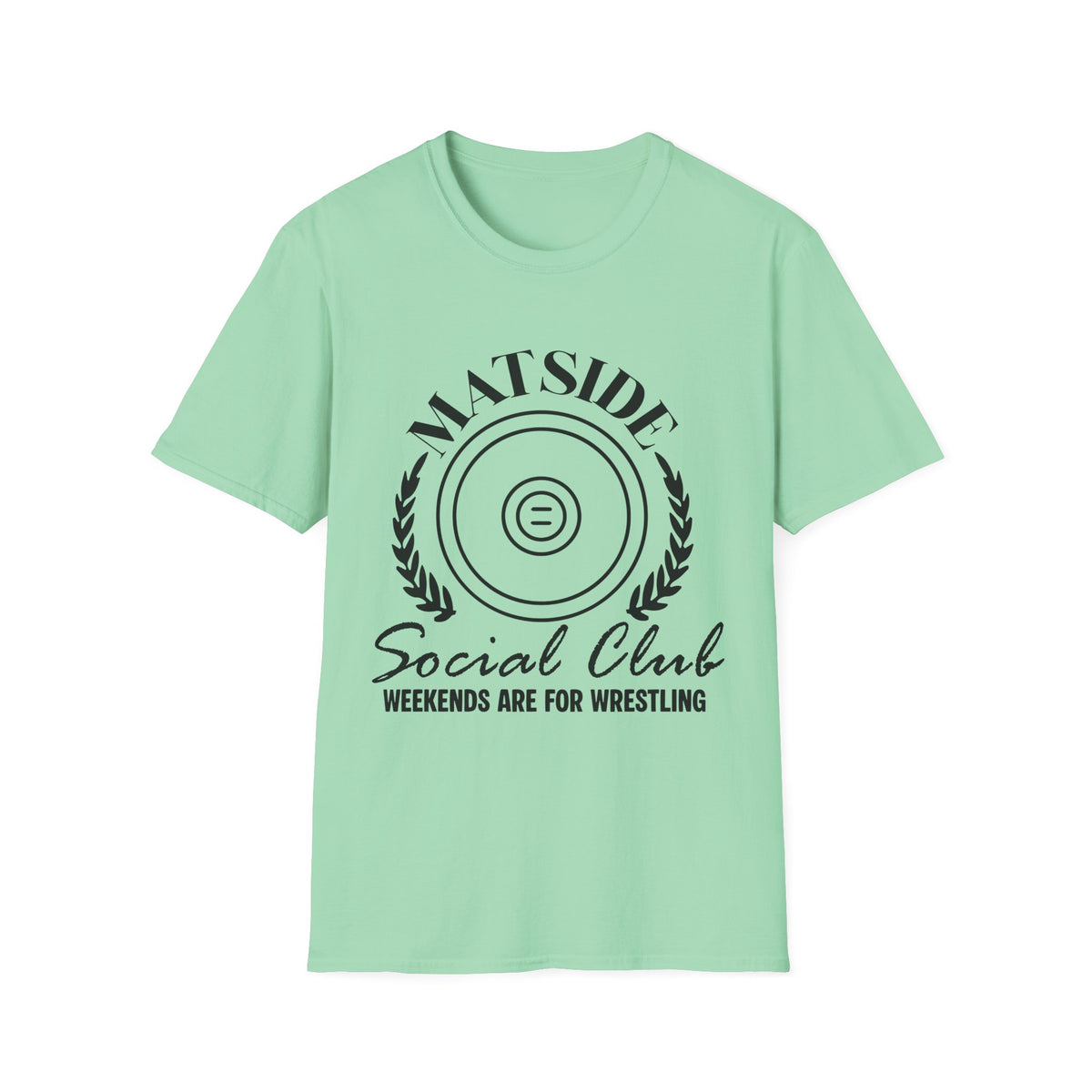 Matside Social Club T-Shirt — Weekends Are For Wrestling Graphic Tee