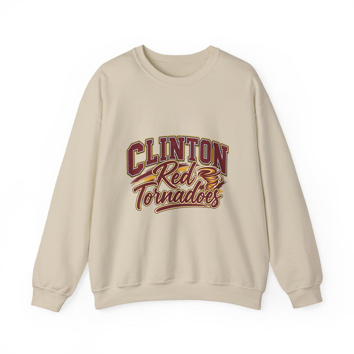 Clinton Red Tornadoes Crewneck Sweatshirt