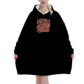 Adult Blanket Hoodie Clinton leopard