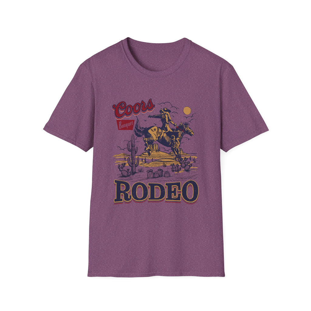 Rodeo Coors Banquet Graphic T-Shirt — Vintage Cowboy Western Tee