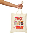 Halloween Mask Trio Trick or Treat Tote Bag