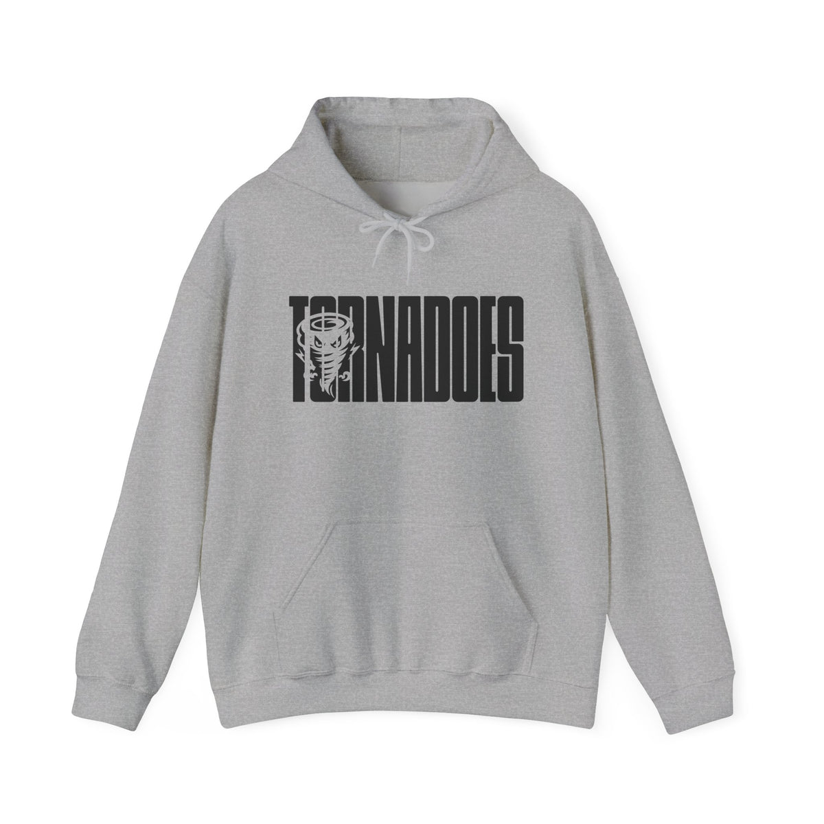 Tornadoes Hoodie — Bold Tornado Logo Pullover