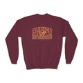 Youth Crewneck Sweatshirt - Clinton Red Tornadoes School Spirit Pullover