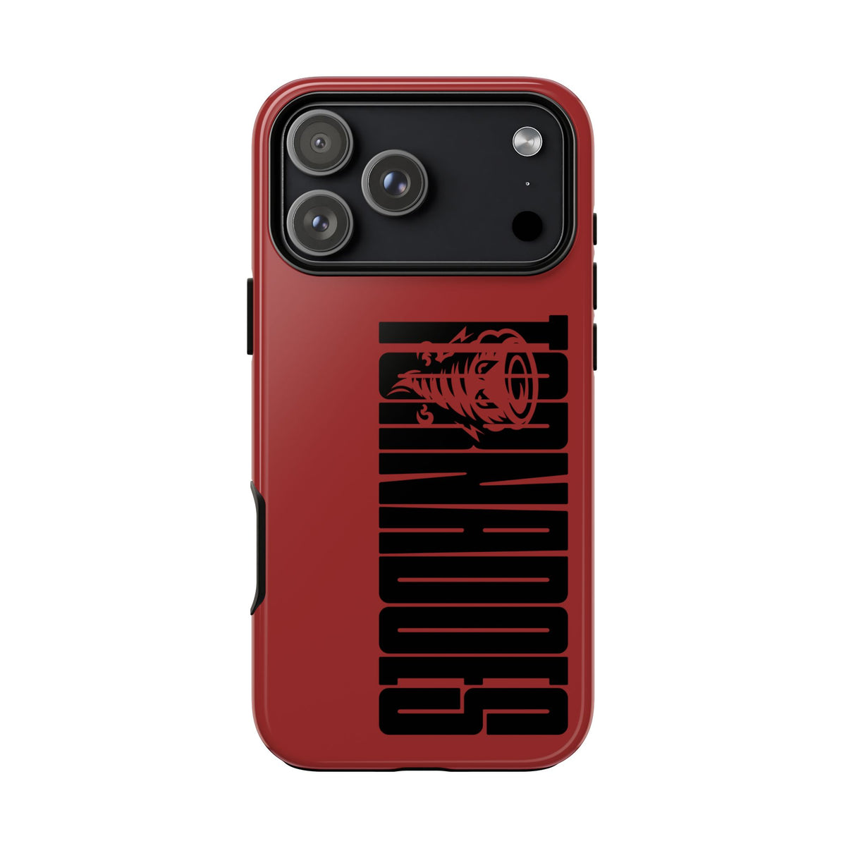 Tornado Tough Phone Case — Bold Storm Graphic Protective Cover