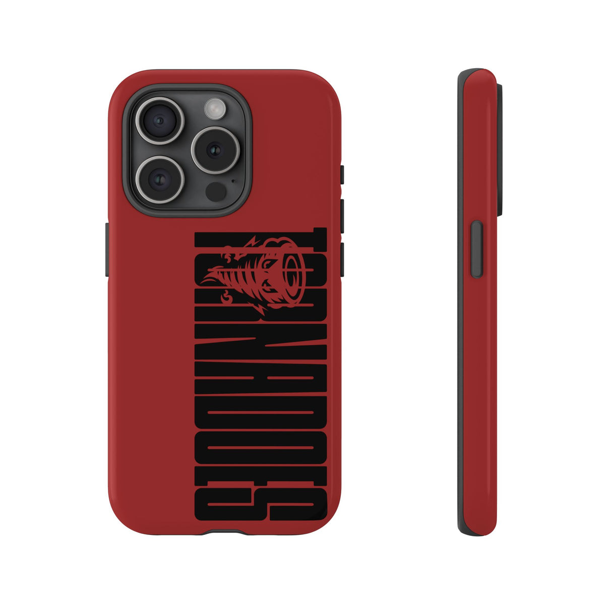 Tornado Tough Phone Case — Bold Storm Graphic Protective Cover