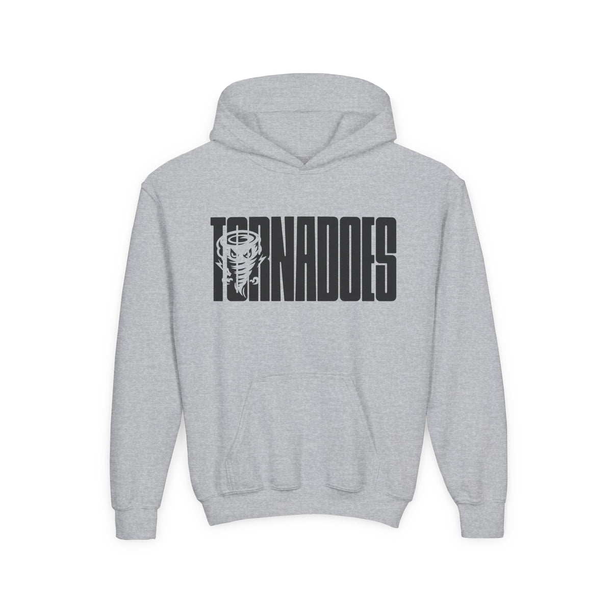 Youth Tornadoes Hoodie — Kids Sports Team Hooded Sweatshirt