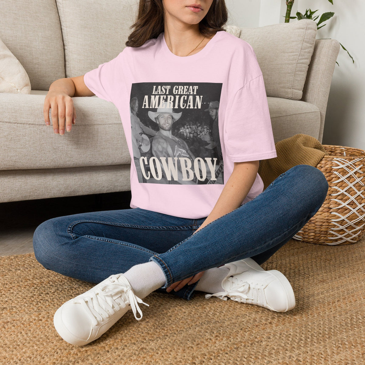 Last Great American Cowboy T-Shirt — Vintage Rodeo Western Graphic Tee