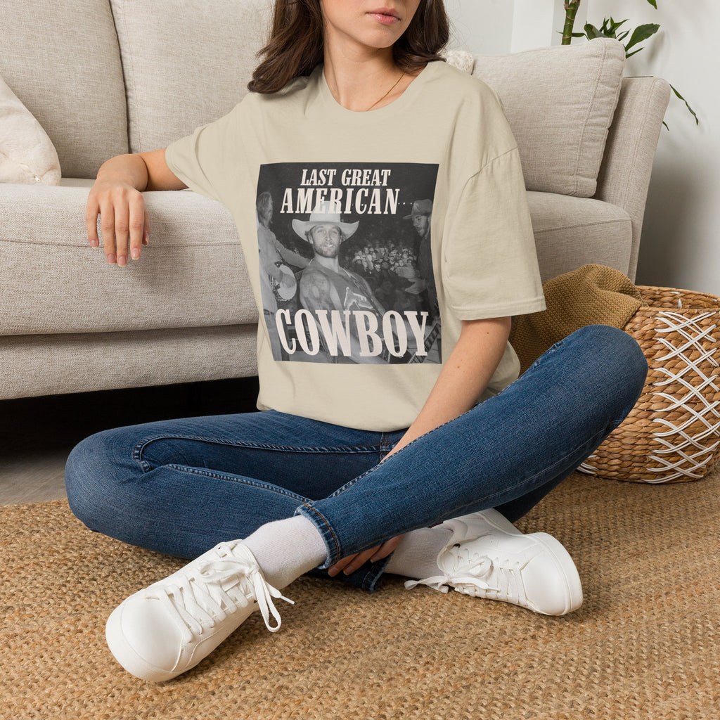 Last Great American Cowboy T-Shirt — Vintage Rodeo Western Graphic Tee