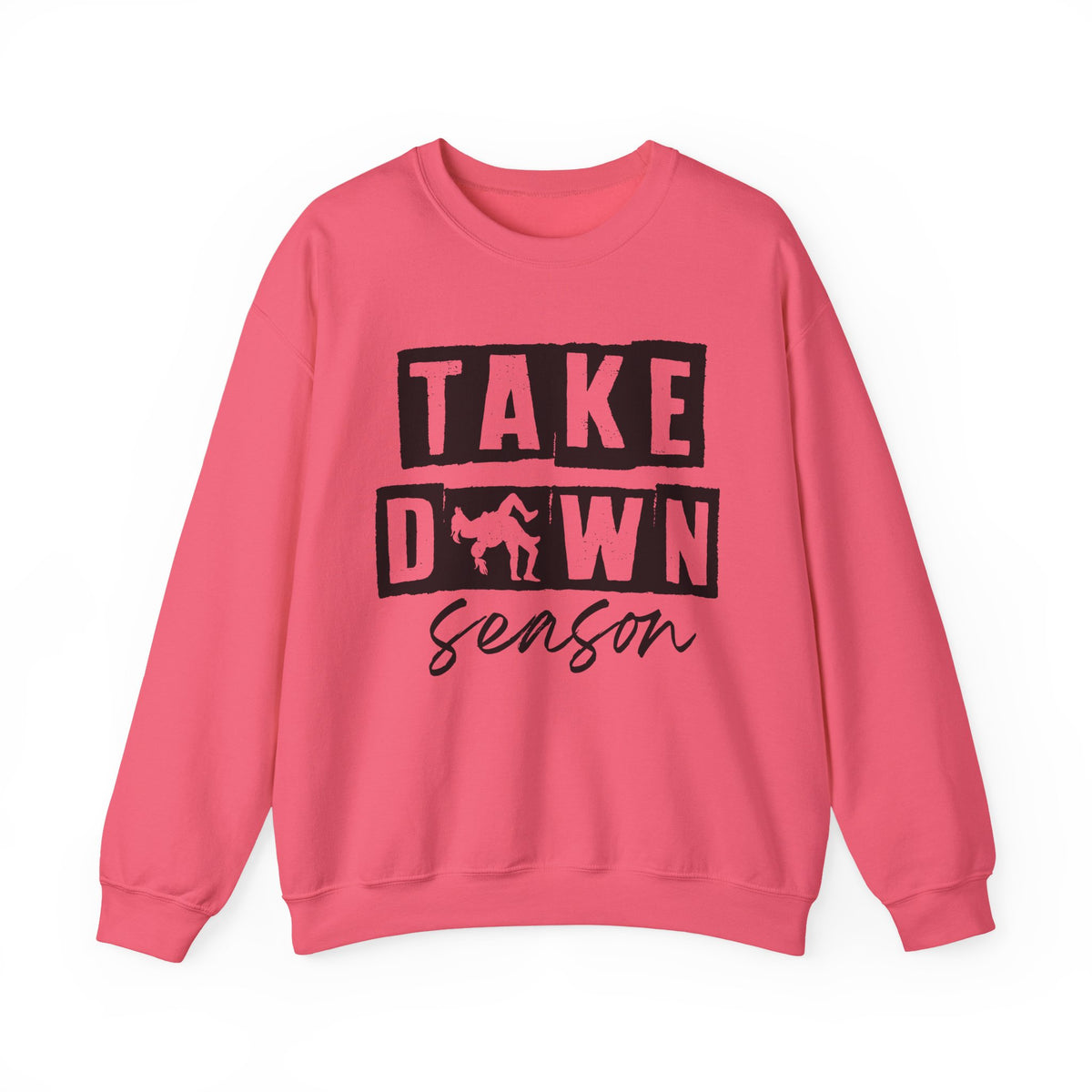 Take Down Season Sweatshirt – Wrestling/Combat Sports Crewneck