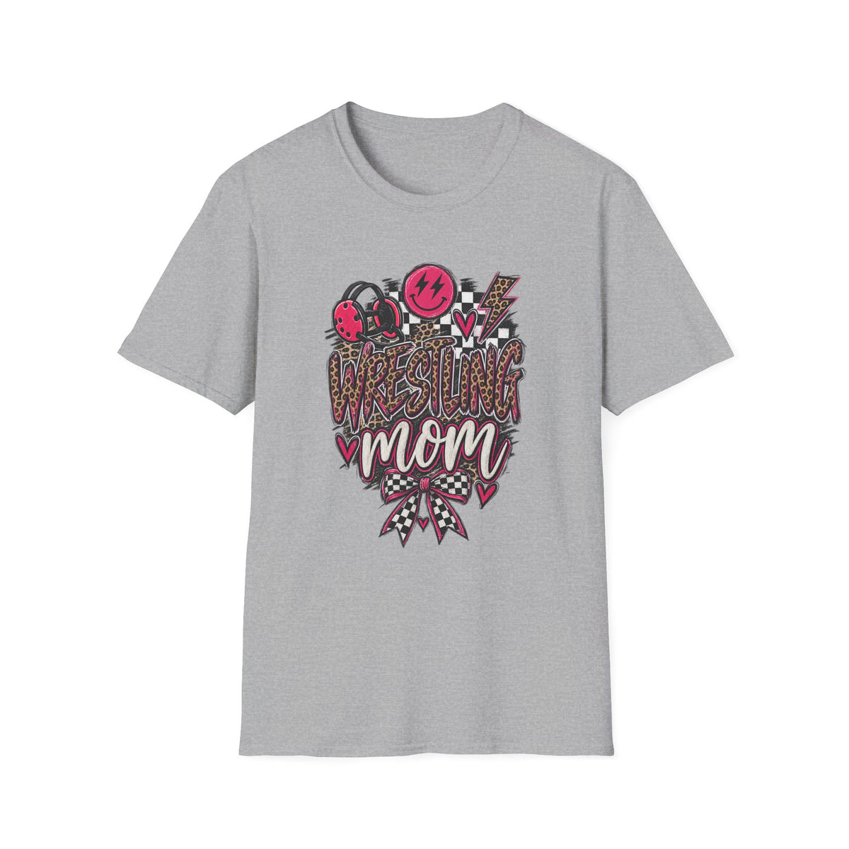 Wrestling Mom T-Shirt — Retro Graphic Wrestling Mom Tee for Moms & Fans