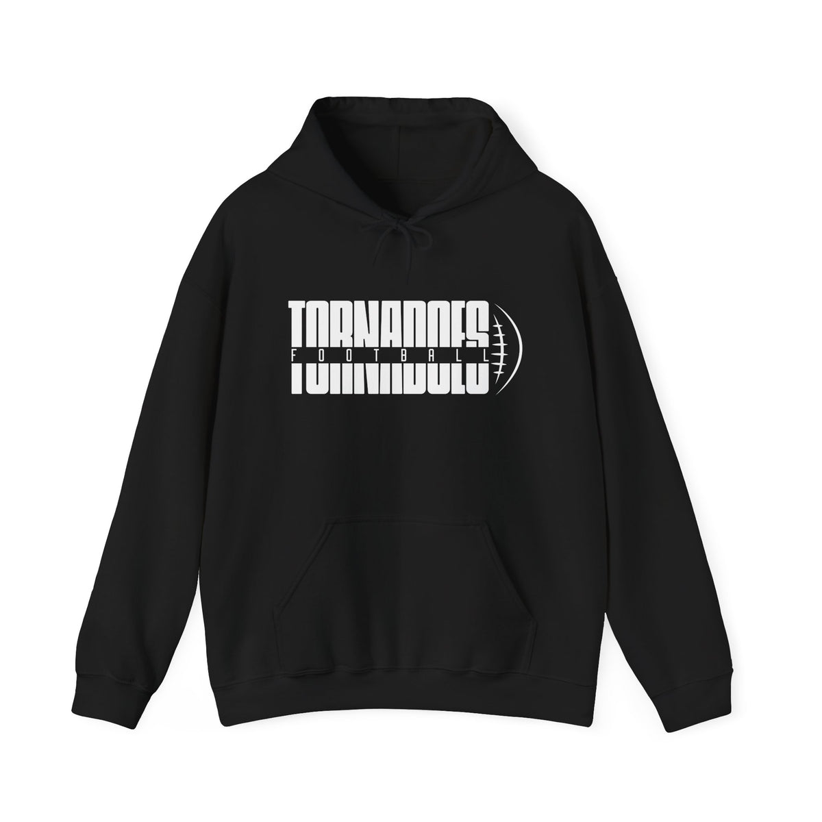 Tornadoes Football Hoodie – Vintage Gridiron Team Logo Pullover