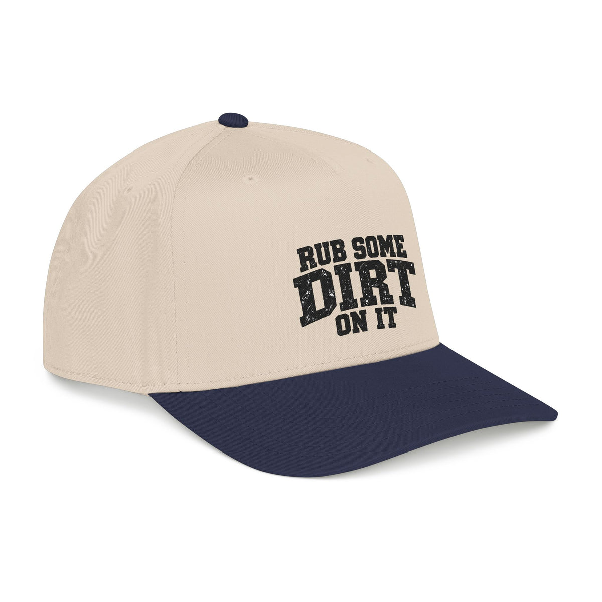 'Rub Some Dirt On It' Mid Profile Baseball Cap – Vintage Outdoor Hunting Trucking Hat