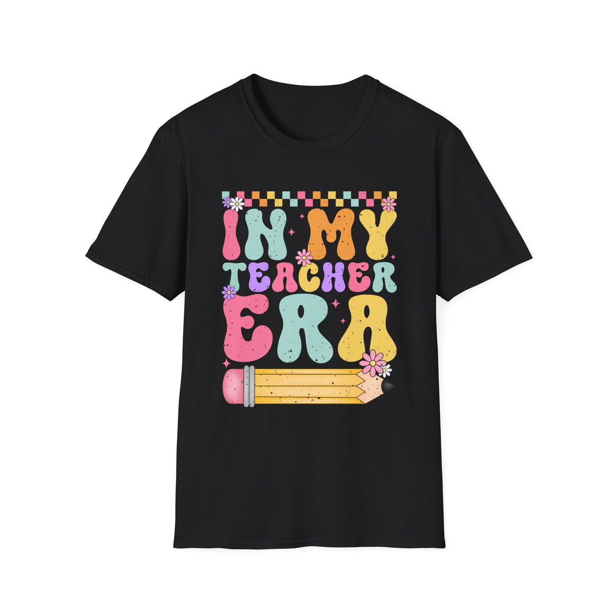 Retro 'In My Teacher Era' Graphic T-Shirt — Cute Teacher Appreciation Tee