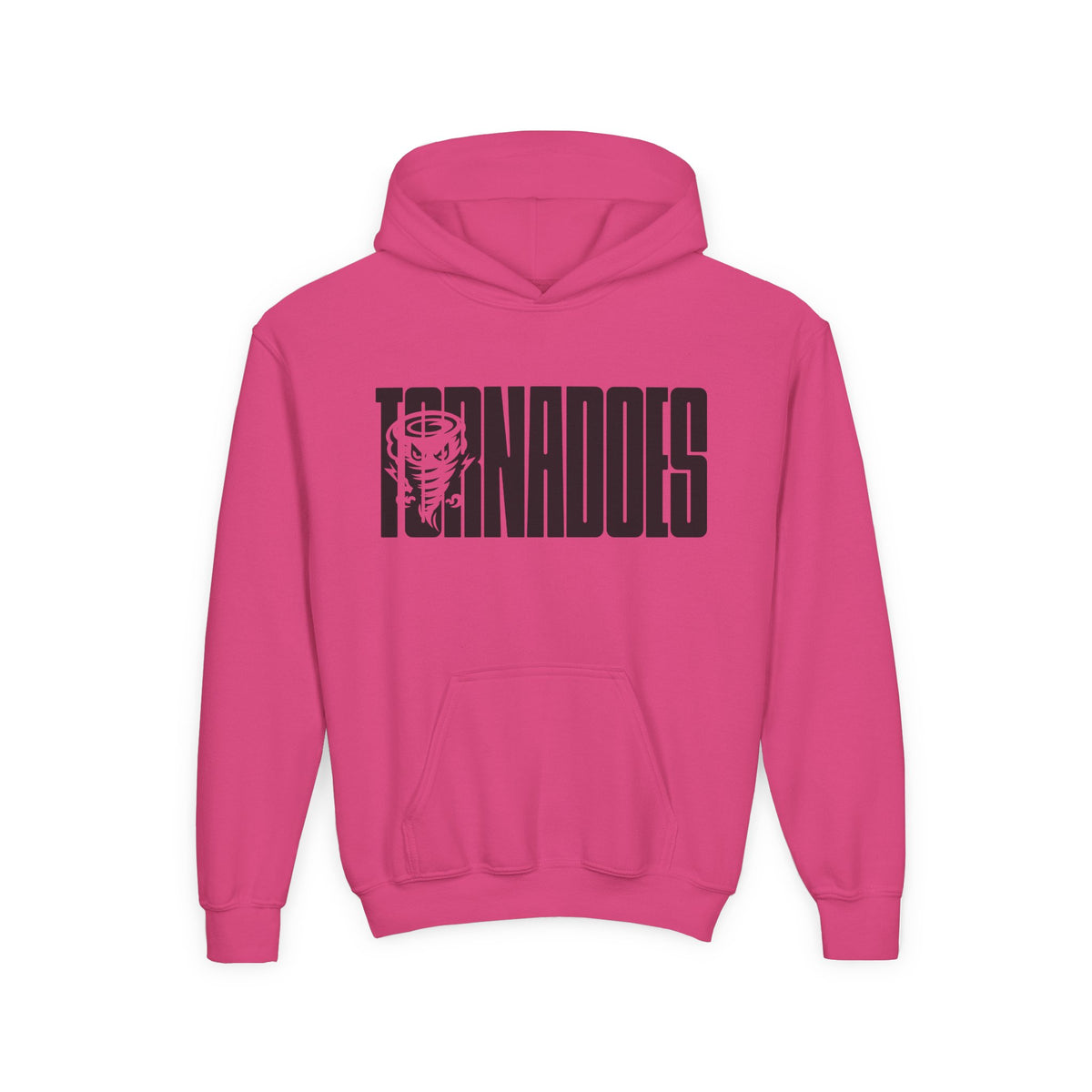 Youth Tornadoes Hoodie — Kids Sports Team Hooded Sweatshirt