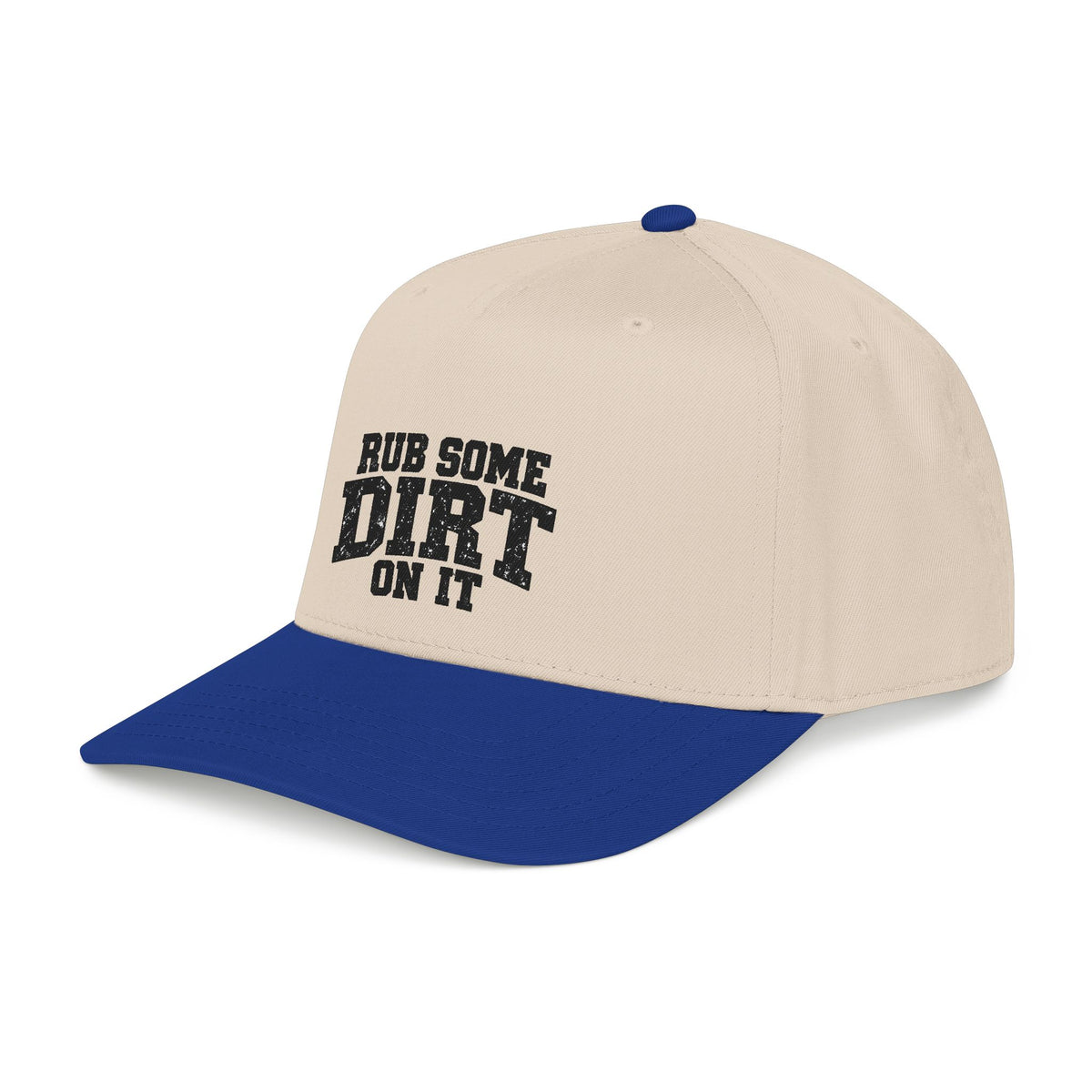 'Rub Some Dirt On It' Mid Profile Baseball Cap – Vintage Outdoor Hunting Trucking Hat