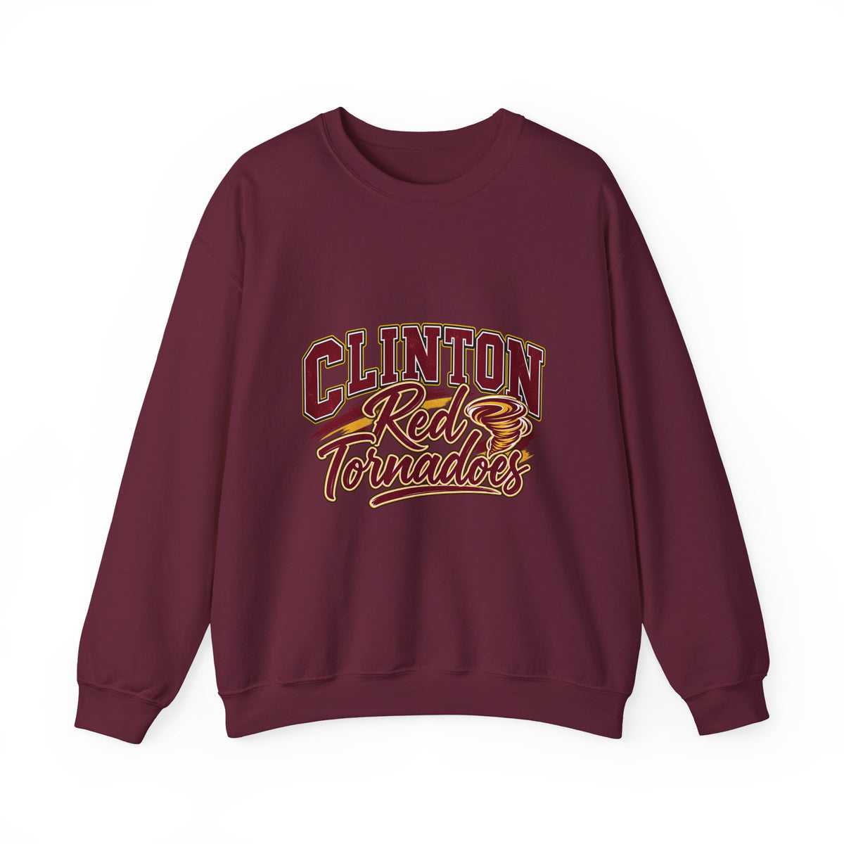 Clinton Red Tornadoes Crewneck Sweatshirt