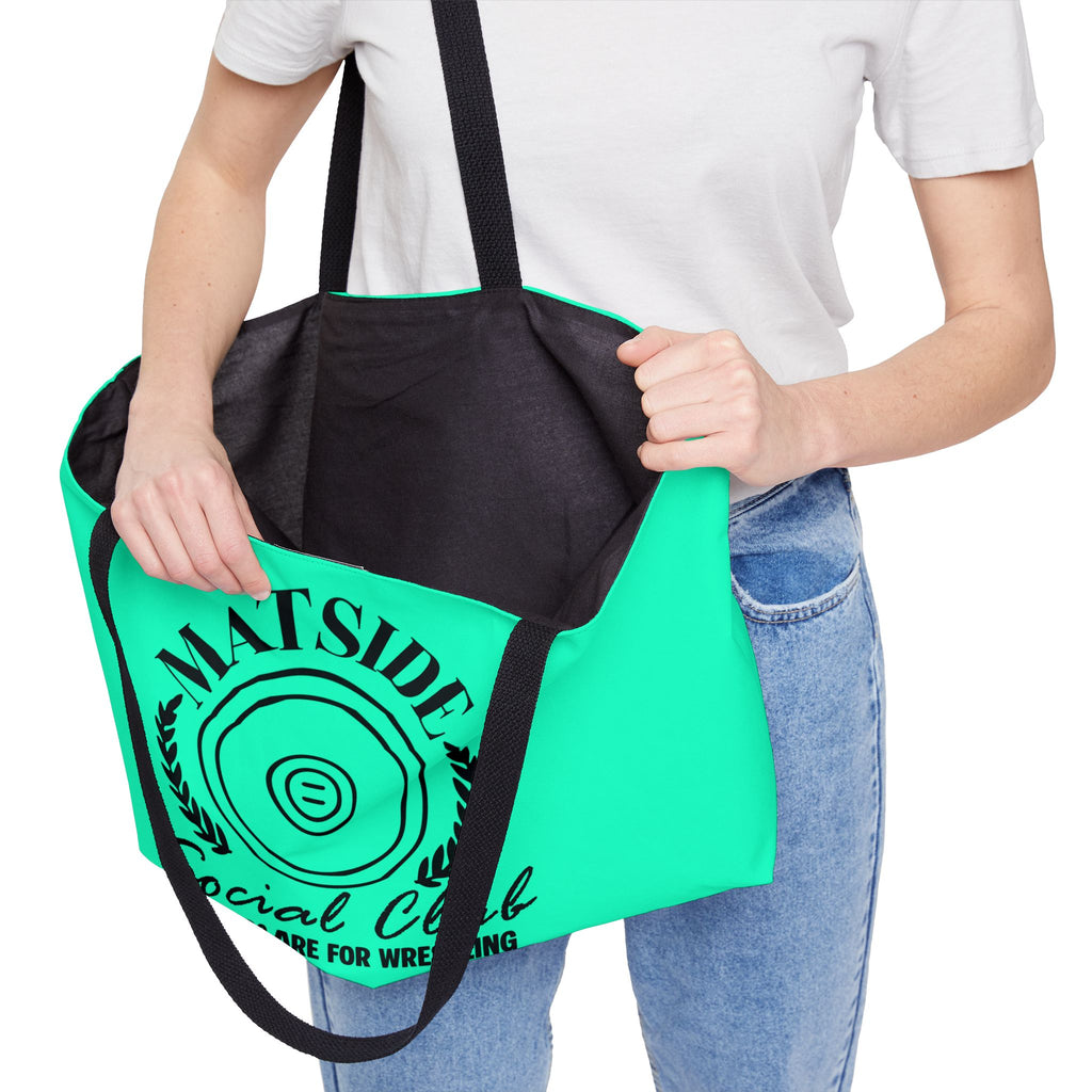 Matside Social Club Weekender Tote Bag — "Weekends Are For Wrestling"