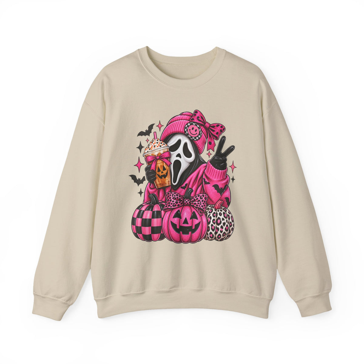 Halloween Ghost Crewneck Sweatshirt