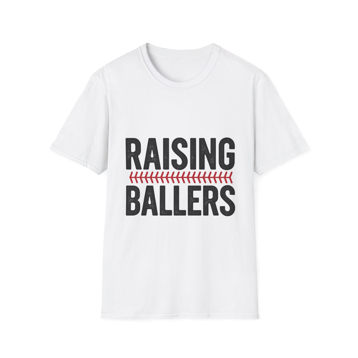 Raising Ballers T-Shirt — Baseball Mom/Dad Youth Sports Tee