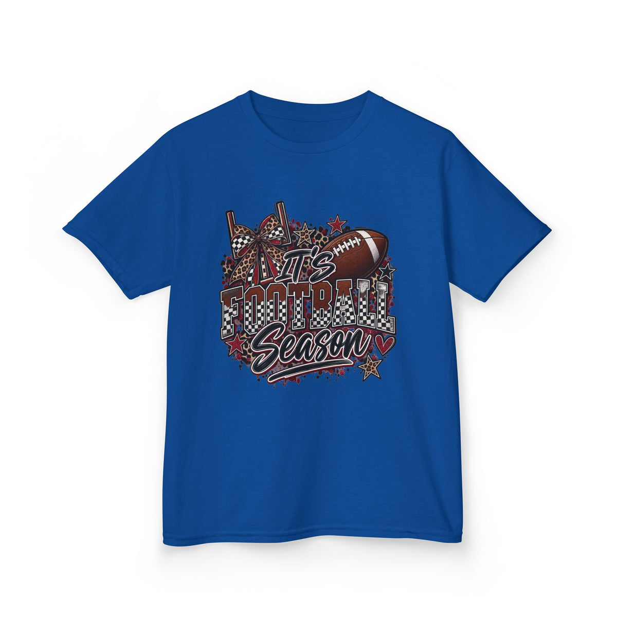 Kids Tee — 'It's Football Season' Graphic Shirt