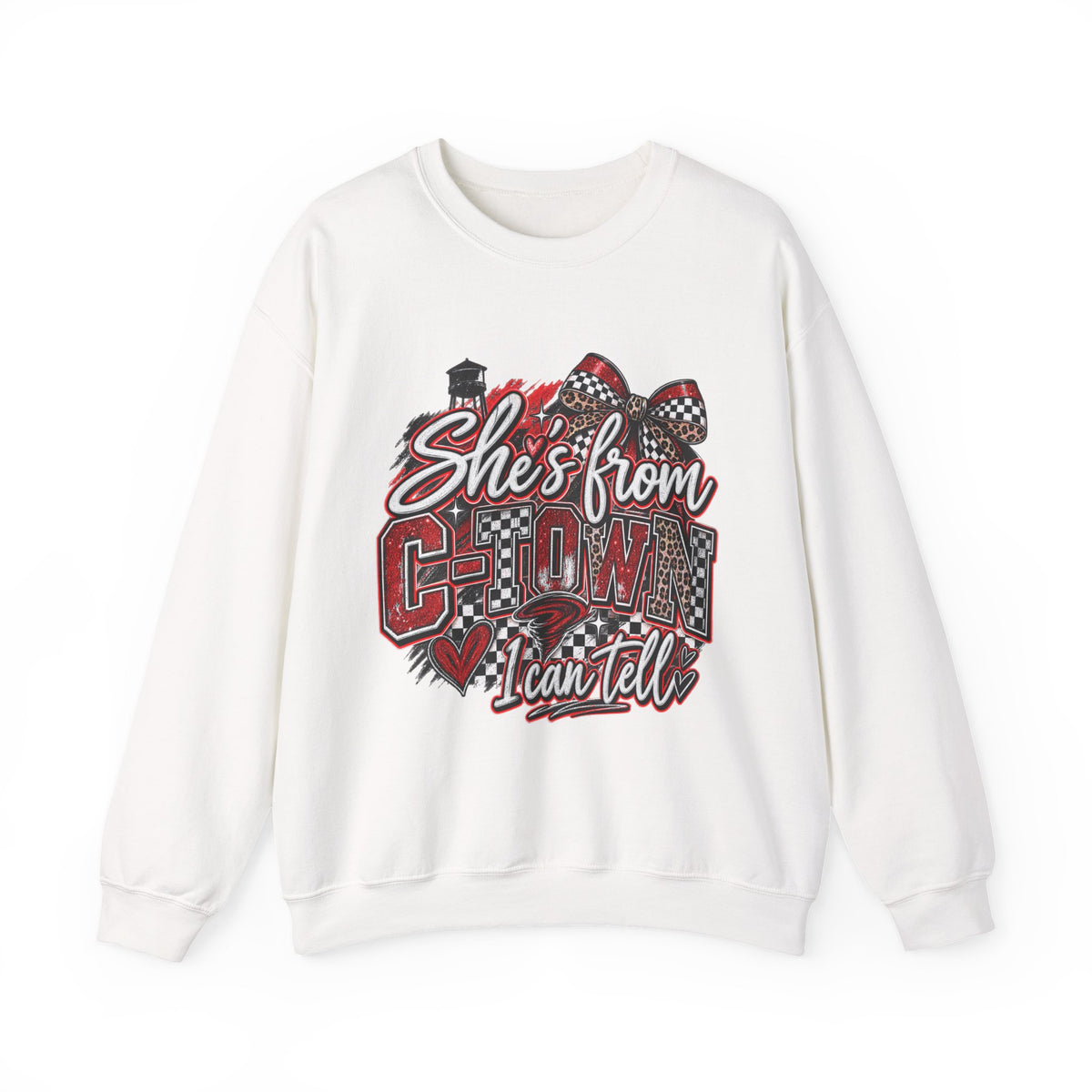 Crewneck Sweatshirt — “She’s From C-Town I Can Tell”