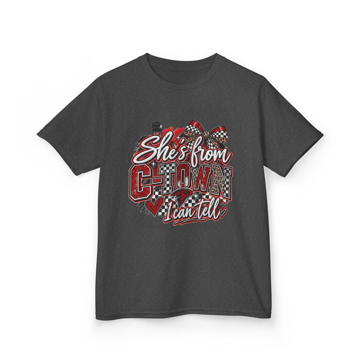 Kids Tee — "She's From C-Town I can tell"