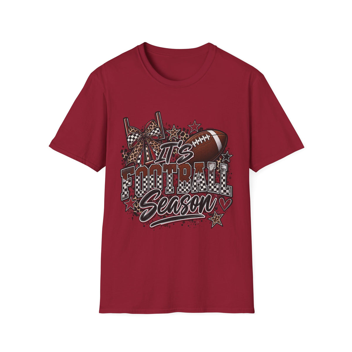 Football Season Graphic T-Shirt – "It's Football Season" Game Day Tee