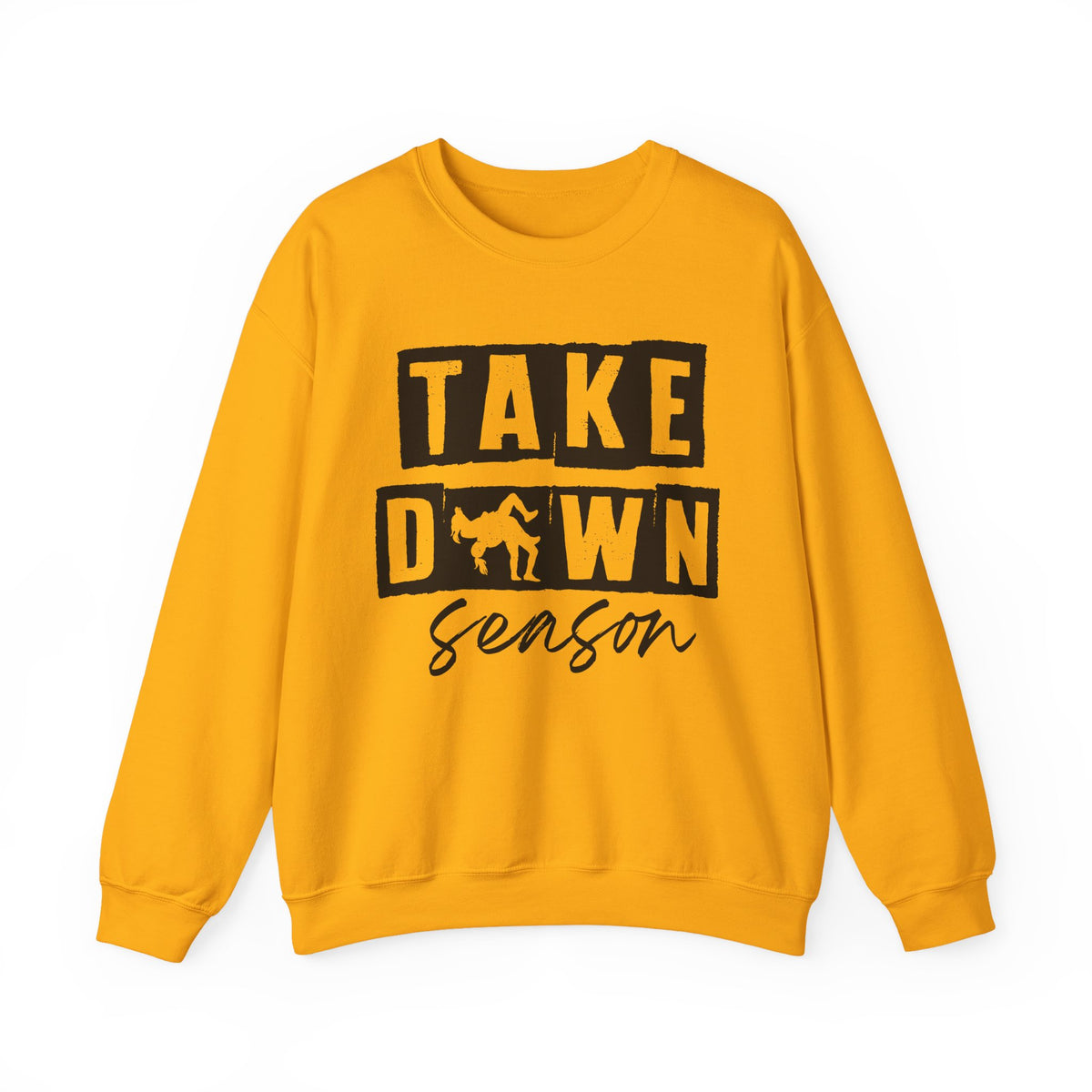Take Down Season Sweatshirt – Wrestling/Combat Sports Crewneck