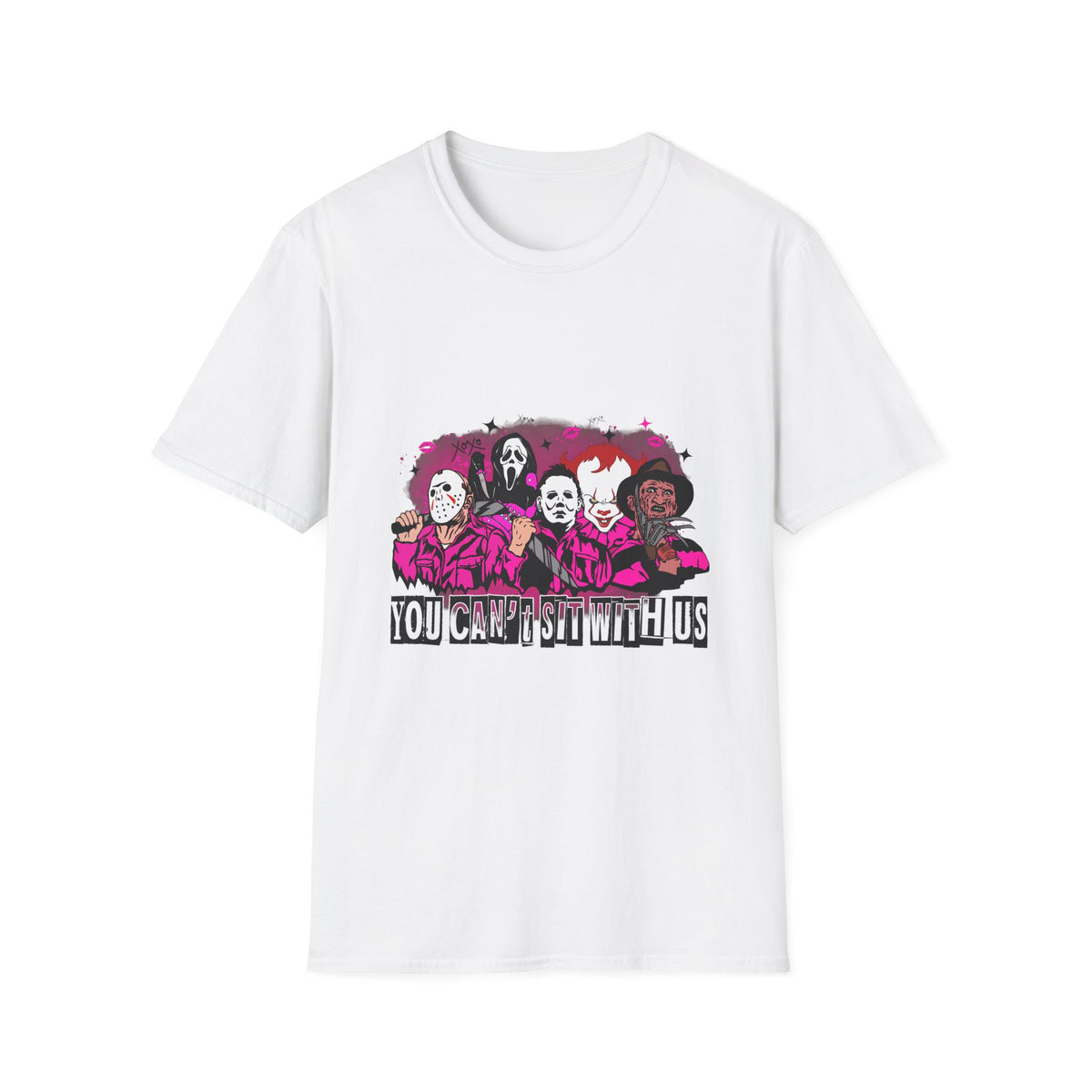 Horror Icons T-Shirt — 'You Can't Scare Me' Graphic Tee