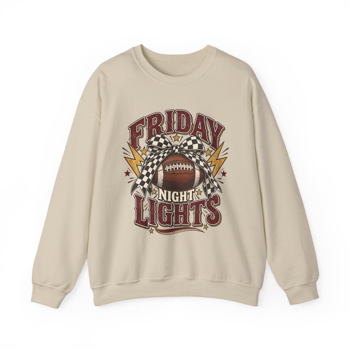 Friday Night Lights Football Crewneck Sweatshirt