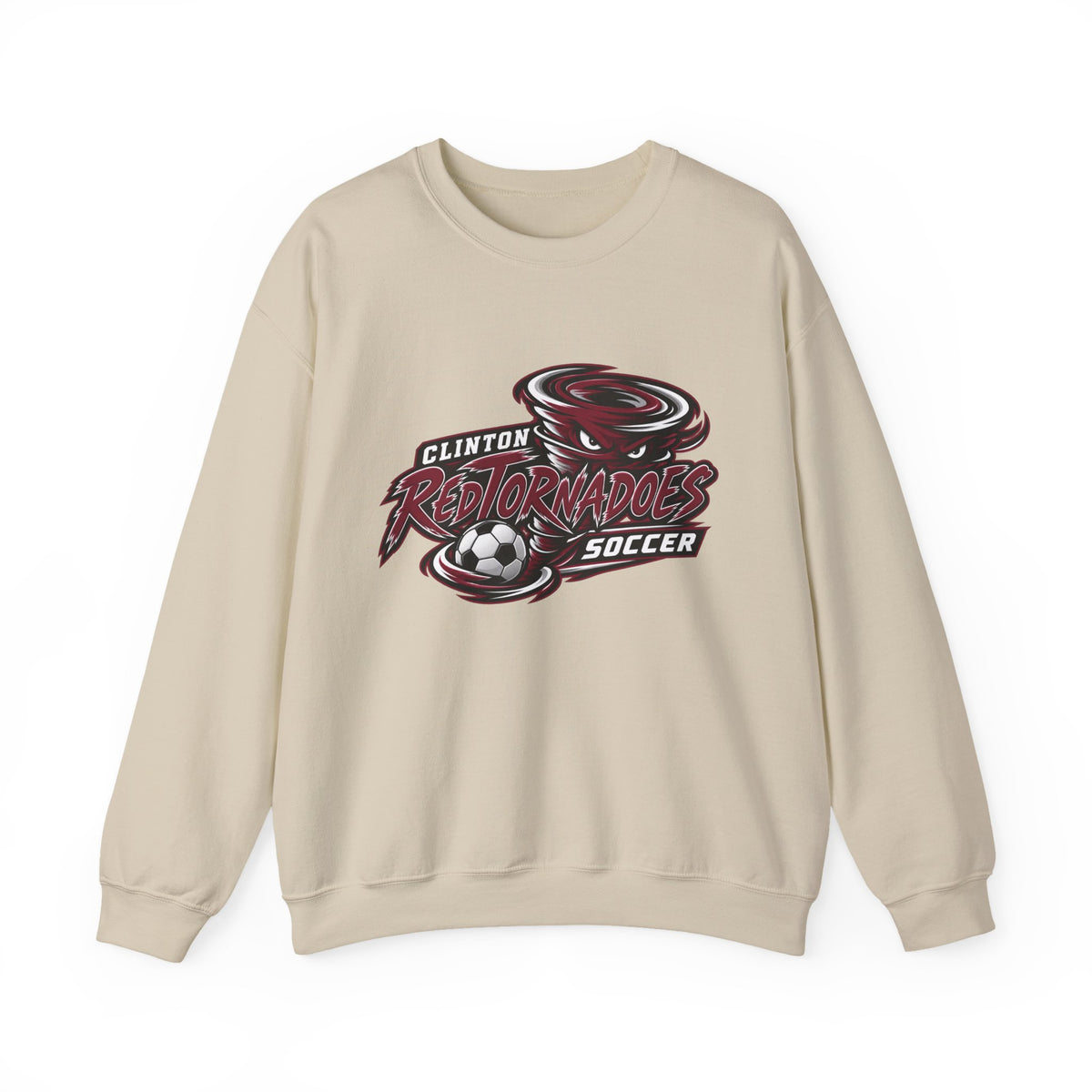 Clinton Reptornadoes Soccer Crewneck Sweatshirt