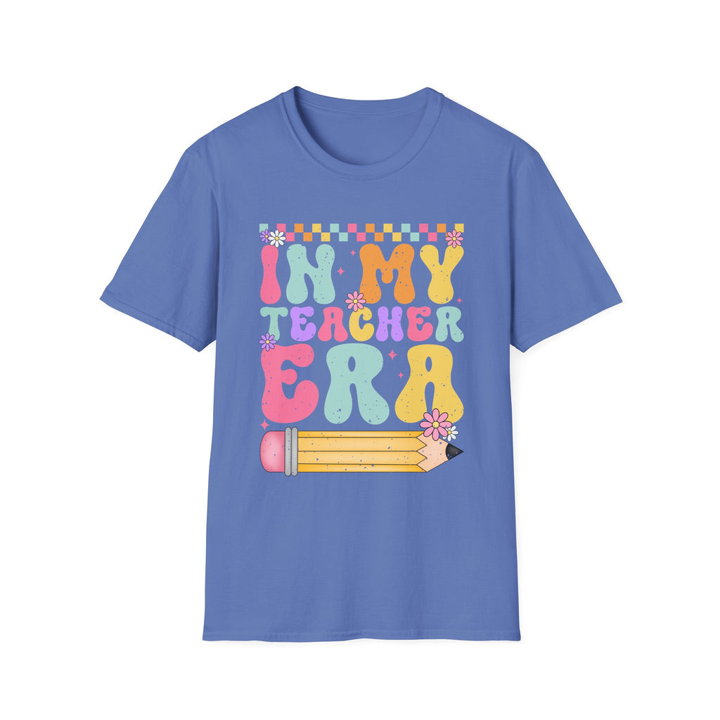 Retro 'In My Teacher Era' Graphic T-Shirt — Cute Teacher Appreciation Tee
