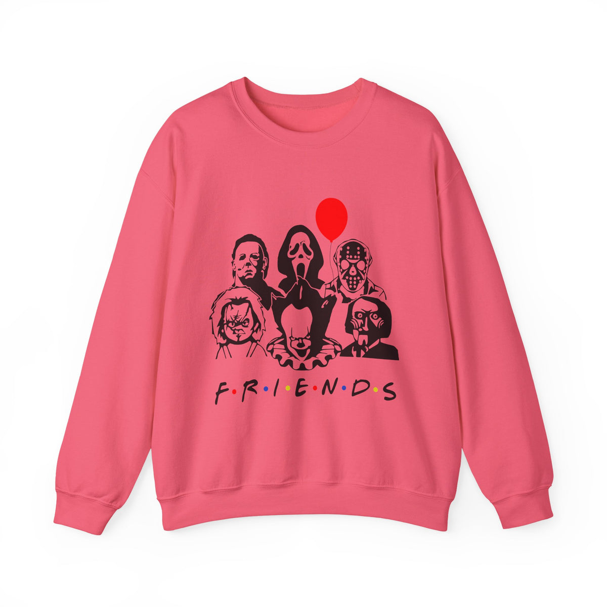 Horror Movie Characters "F.R.I.E.N.D.S" Crewneck Sweatshirt