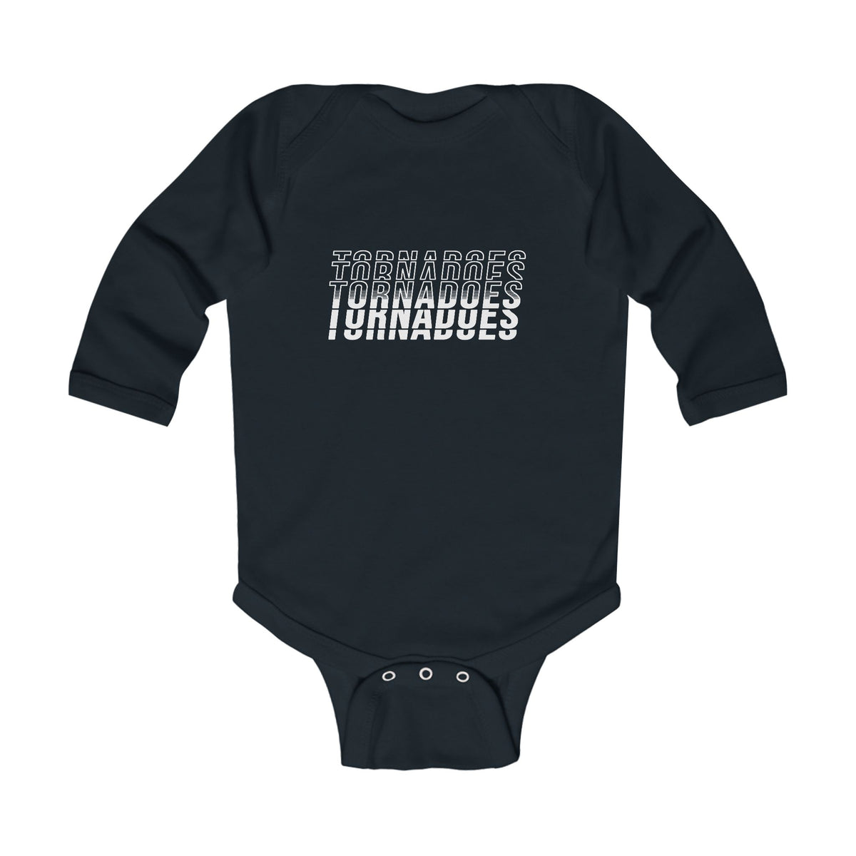 Tornadoes Infant Long Sleeve Bodysuit – Cute Weather-Themed Baby Onesie
