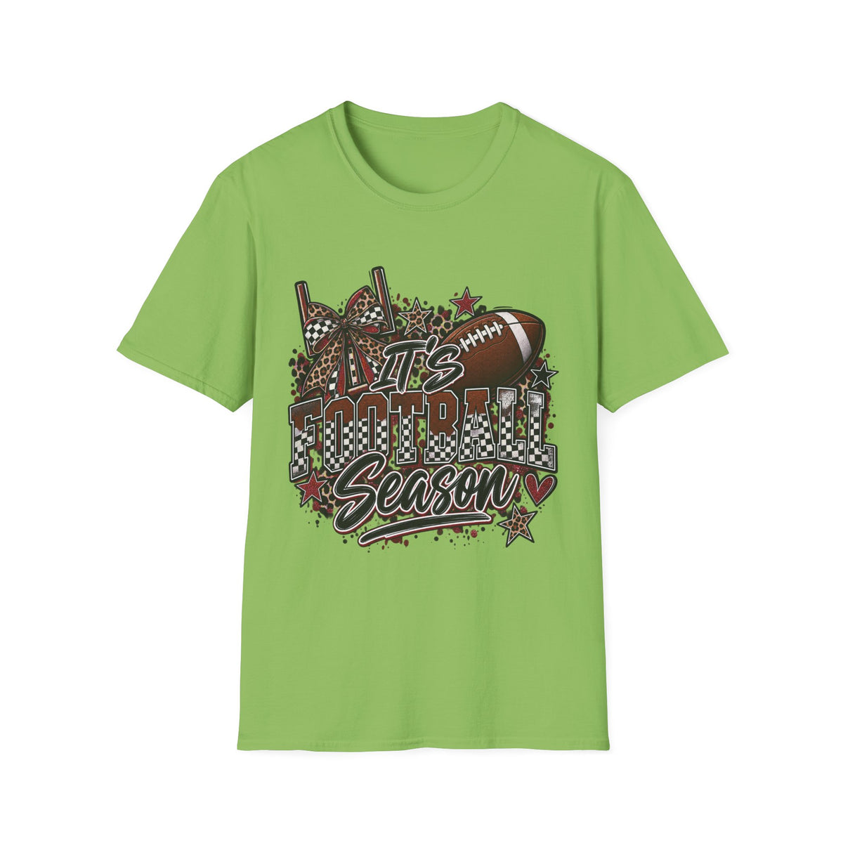 Football Season Graphic T-Shirt – "It's Football Season" Game Day Tee