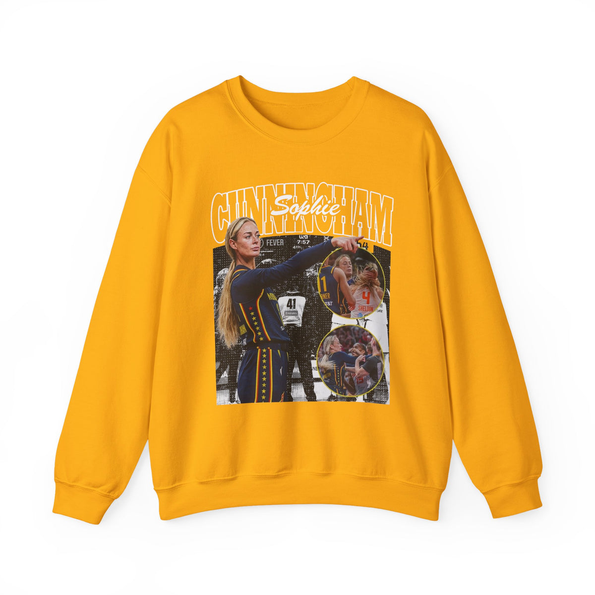 Sophie Cunningham Champion Crewneck Sweatshirt — Inspirational Women’s Gymnast Print