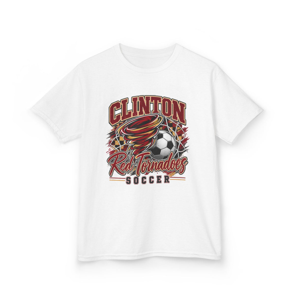 Clinton Red Tornadoes Kids Soccer Tee