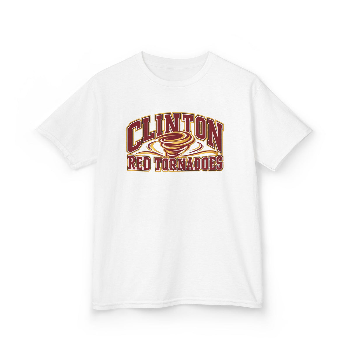 Kids T-Shirt - Clinton Red Tornadoes School Spirit Tee