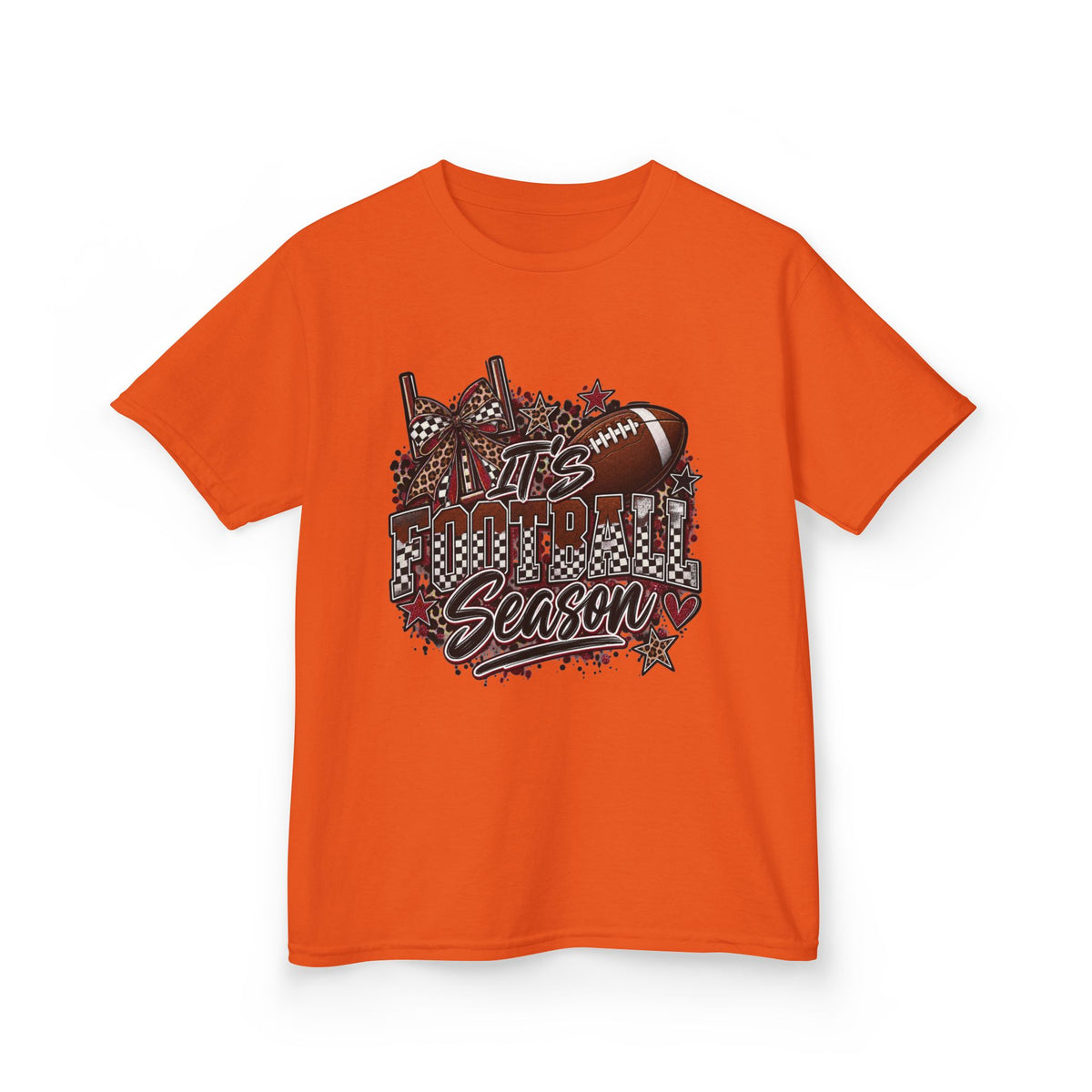 Kids Tee — 'It's Football Season' Graphic Shirt
