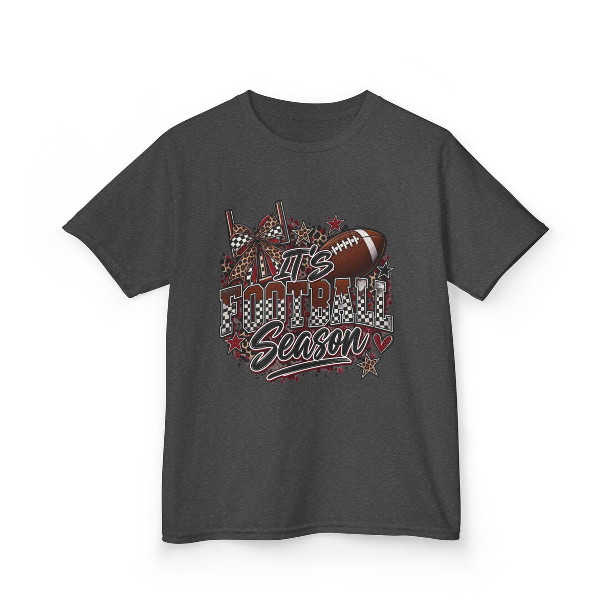 Kids Tee — 'It's Football Season' Graphic Shirt