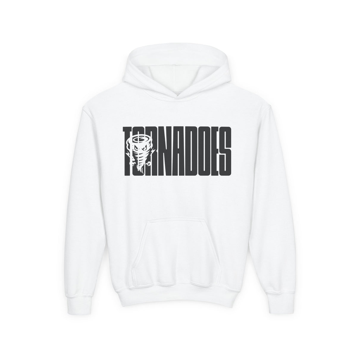 Youth Tornadoes Hoodie — Kids Sports Team Hooded Sweatshirt