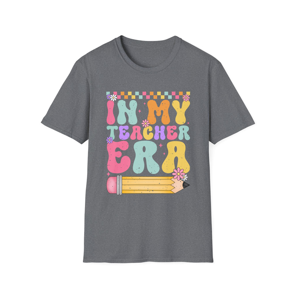 Retro 'In My Teacher Era' Graphic T-Shirt — Cute Teacher Appreciation Tee